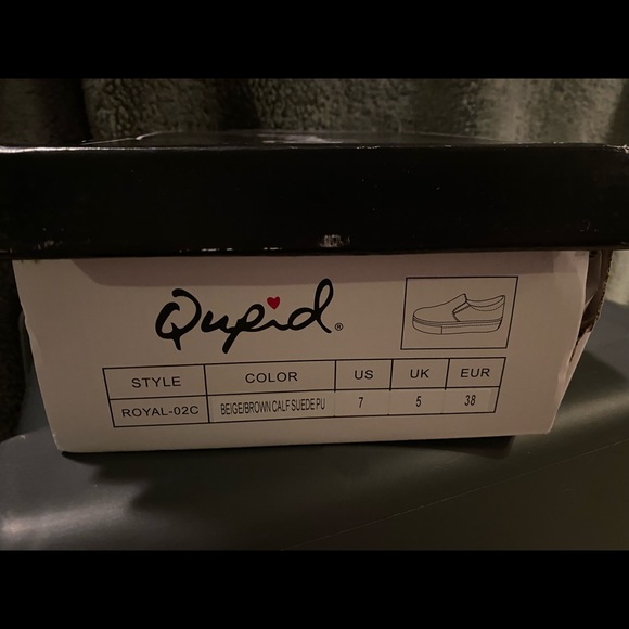 Brand new slip on cow print shoes - Picture 3 of 5